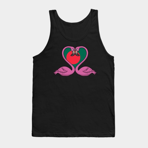 Flamingo Bangladesh Tank Top by RampArt